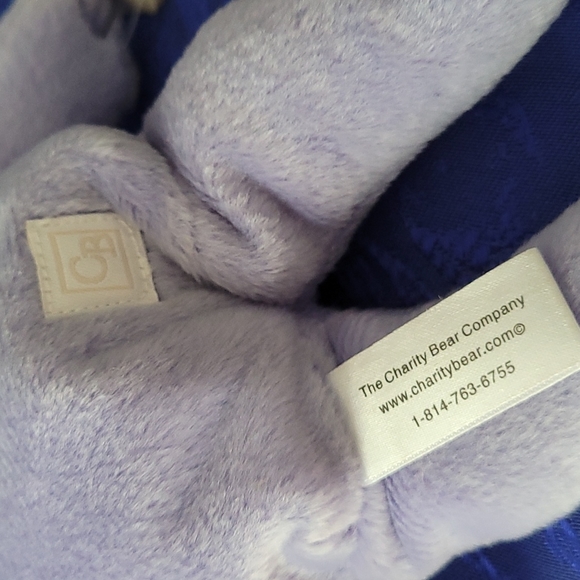 VTG Charity Bear Co. "Faith" & "Hope" Teddy Bears  (pair) for ♀️ Cancer Research - Picture 12 of 17